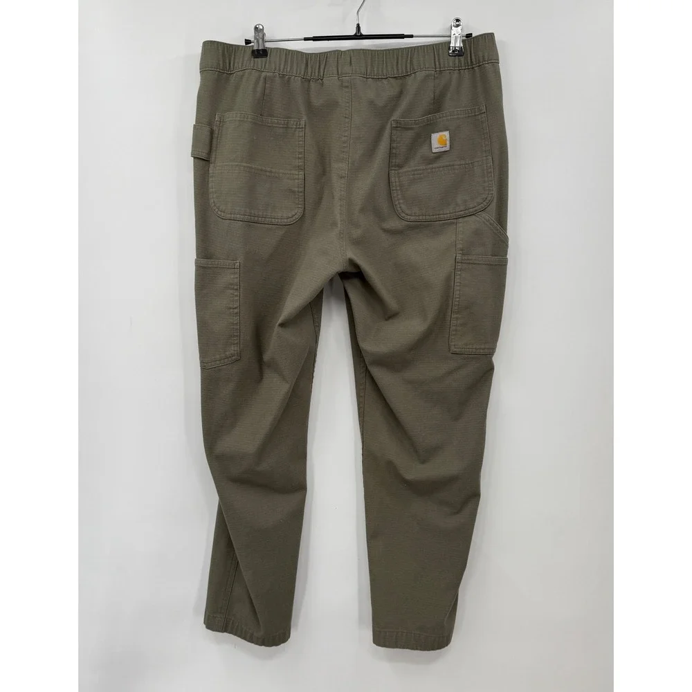 Carhartt‎ Kids Relaxed Fit Cargo Pants Size Large Khaki Utility Joggers